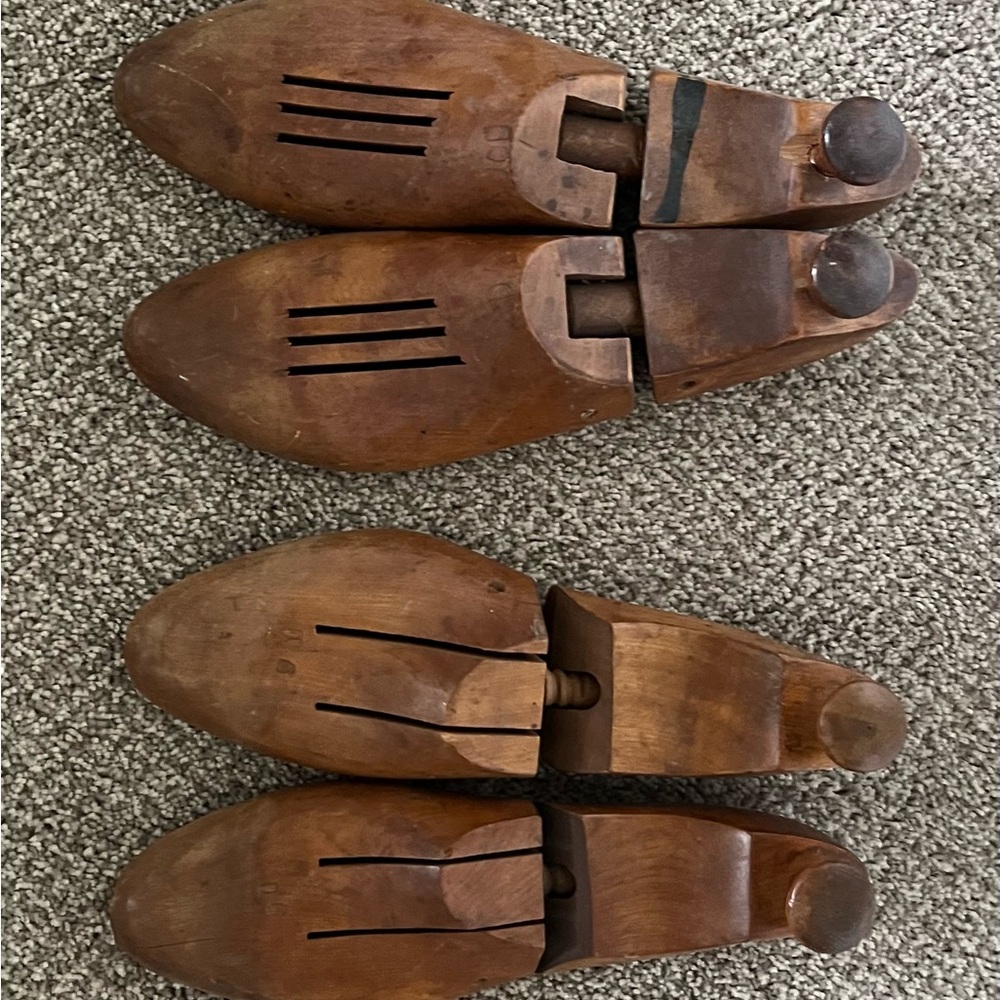 Antique shoe stretchers